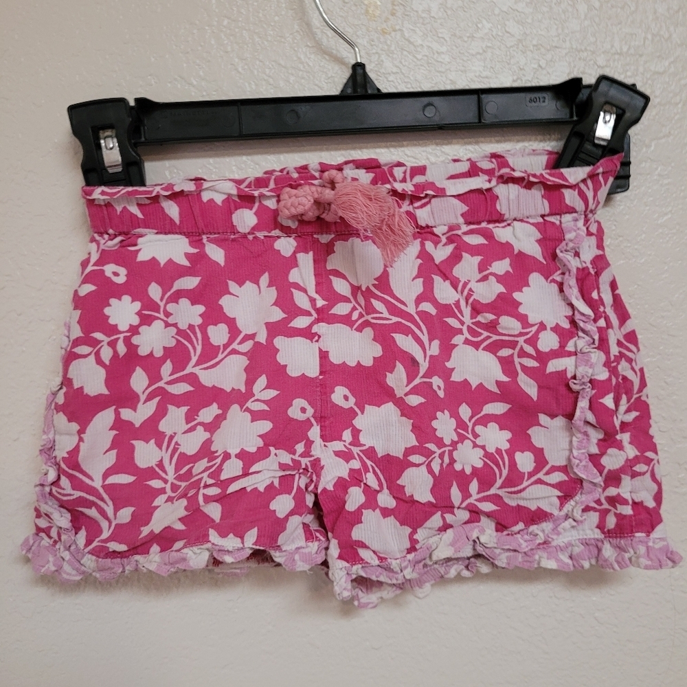 Boden Pink and White Floral Skort